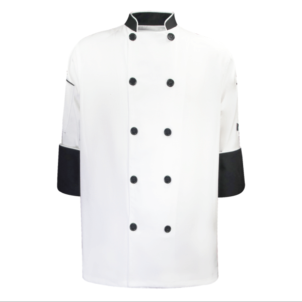 White Restaurant Chefs Coat Unisex